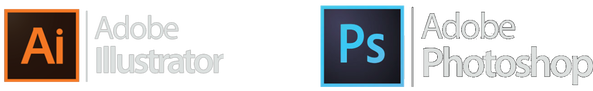 adobe illustrator plus adobe photoshop